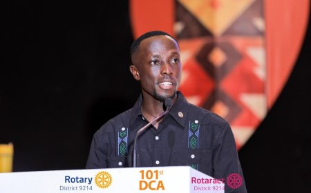 Charter President Kato Isa crowned as District Rotaract Representative Nominee