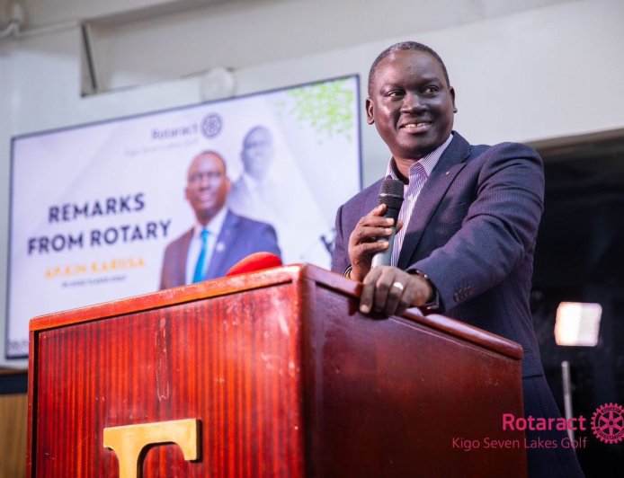 ROTARACT CLUB OF KIGO SEVEN LAKES GOLF HOSTS MOTHER-CLUB PRESIDENT