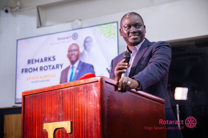 ROTARACT CLUB OF KIGO SEVEN LAKES GOLF HOSTS MOTHER-CLUB PRESIDENT