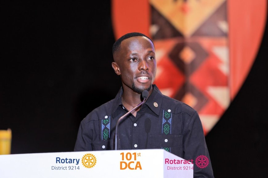 Charter President Kato Isa crowned as District Rotaract Representative Nominee